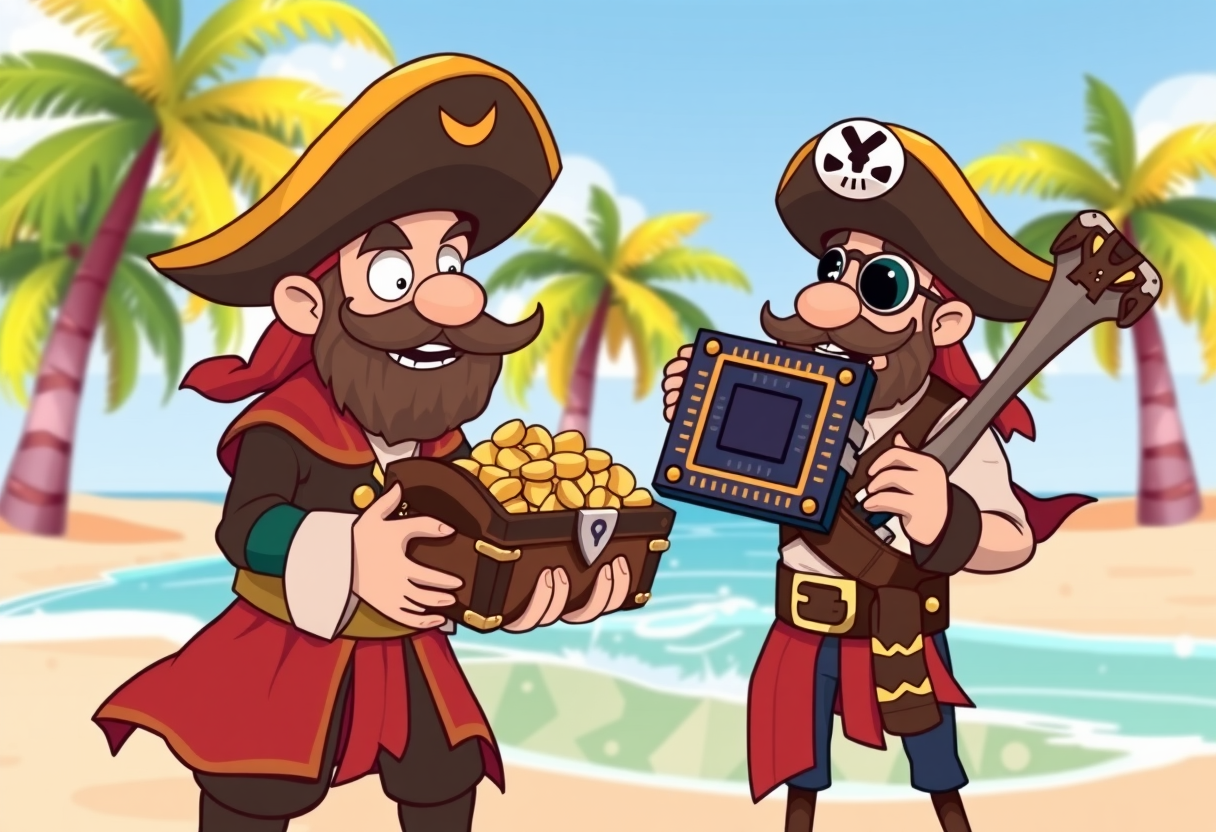 Piraten die handelen